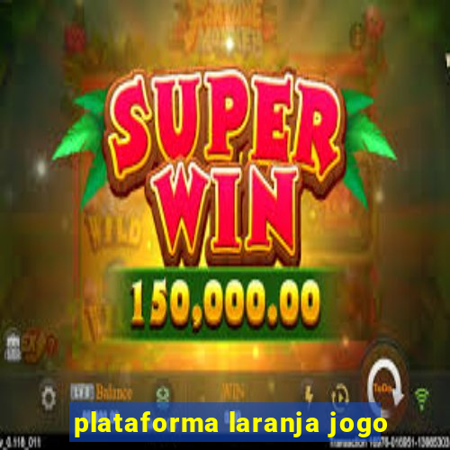 plataforma laranja jogo